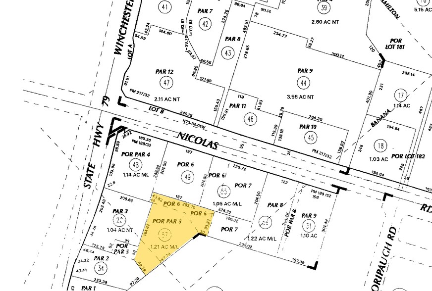 Primary Photo Of SE Winchester & Nicolas Rd, Temecula Land For Sale