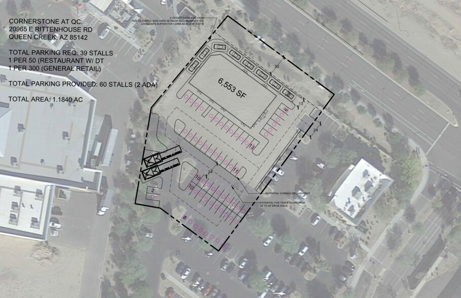 20965 E Rittenhouse Rd, Queen Creek, AZ 85142 Land For Lease