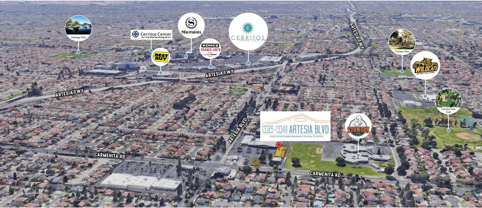 More Photos Of 13327-13331 Artesia Blvd, Cerritos General Retail For Lease