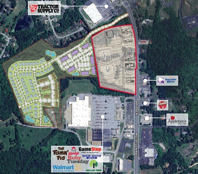 More Photos Of 1703 S Main St, Farmville Land For Lease