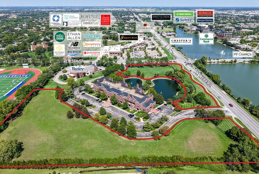 More Photos Of 1313 N. Webb Rd., Wichita Land For Lease