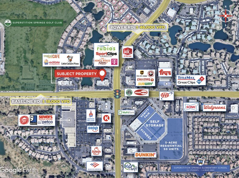 More Photos Of 6736 E Baseline Rd, Mesa Storefront For Lease
