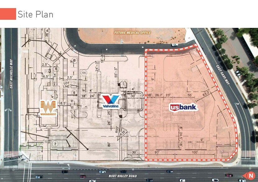More Photos Of N Higley Rd & E Michelle Way, Gilbert Bank For Sale