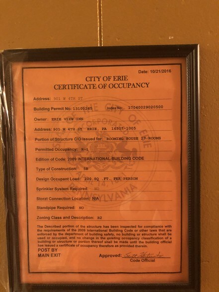 More Photos Of 901 W 4th St, Erie Hotel For Sale