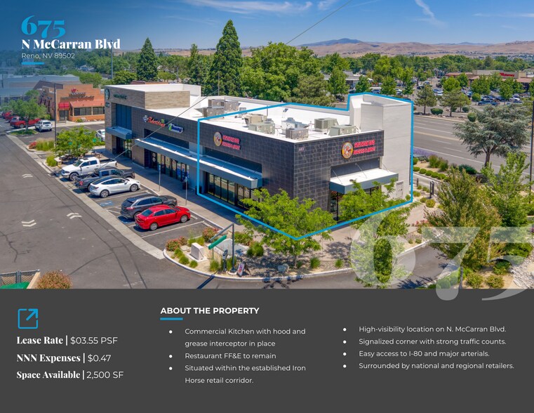 More Photos Of 675 N McCarran Blvd, Sparks General Retail For Lease
