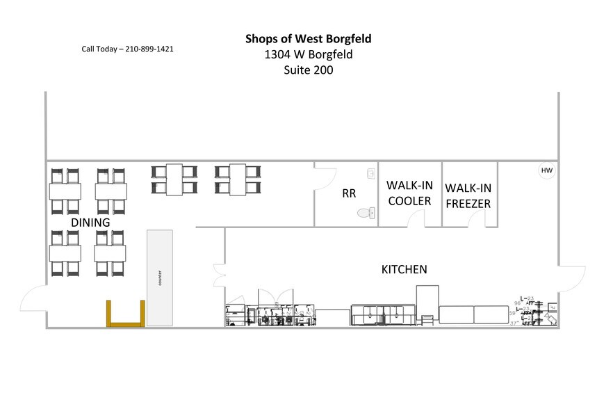 More Photos Of 1304 W Borgfeld Dr, San Antonio Storefront For Lease