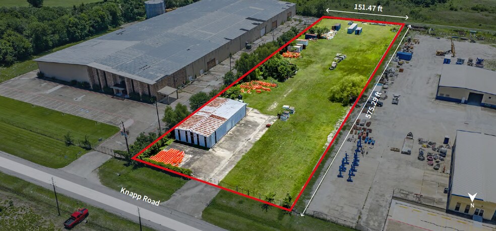 Primary Photo Of 3802 Knapp Rd, Pearland Warehouse For Sale