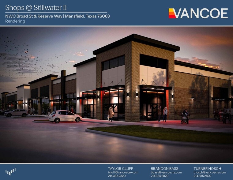 More Photos Of NWC of Broad St & Reserve Way, Mansfield Unknown For Lease