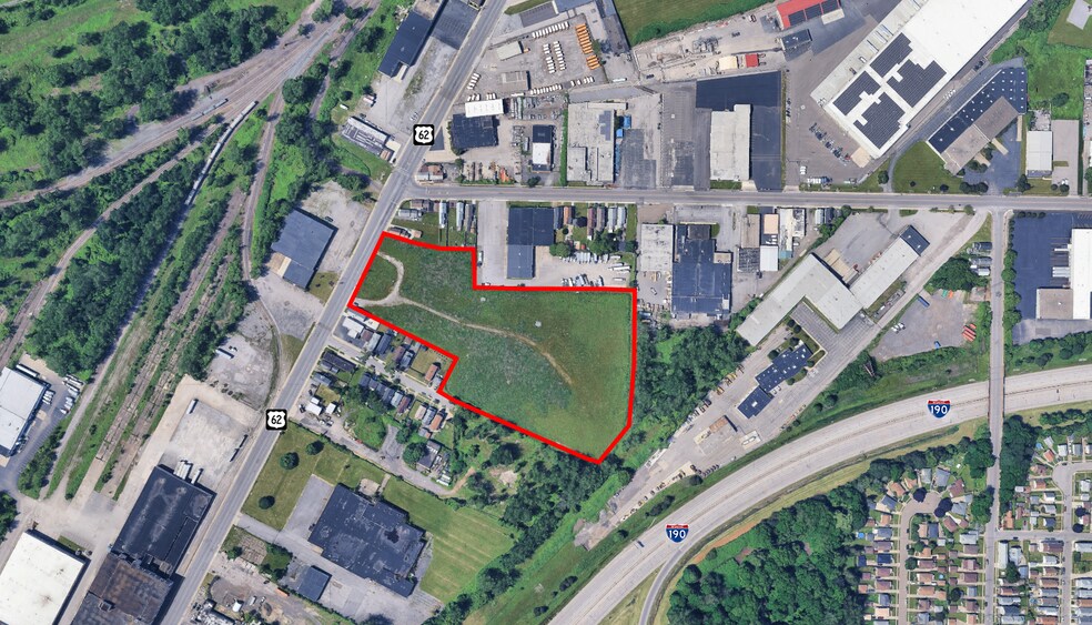 Primary Photo Of 837 Bailey Ave, Buffalo Land For Sale