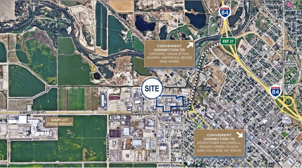 More Photos Of 312 W Simplot St, Caldwell Land For Lease