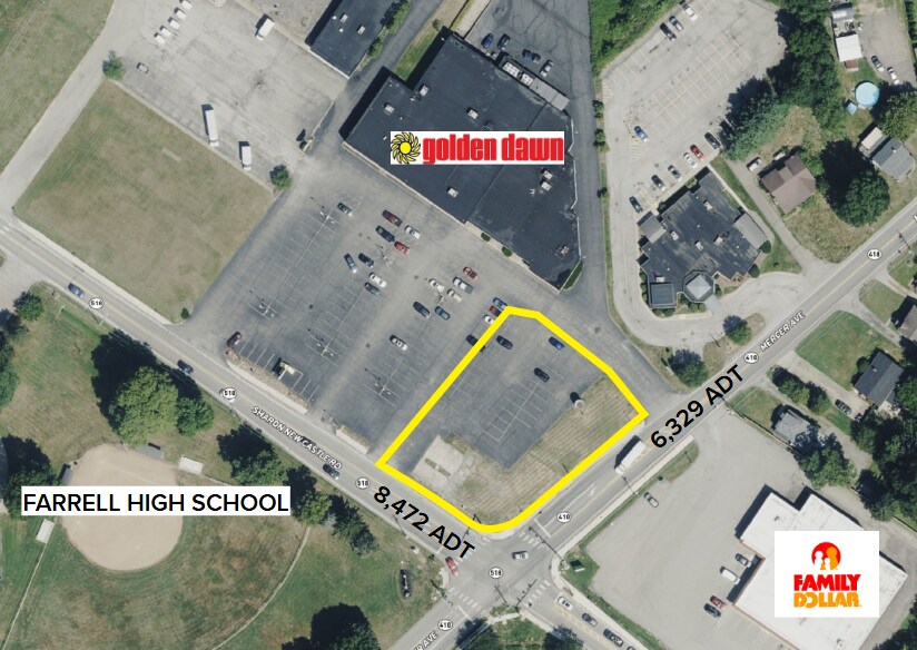 Primary Photo Of 809 Sharon New Castle rd, Farrell Land For Sale