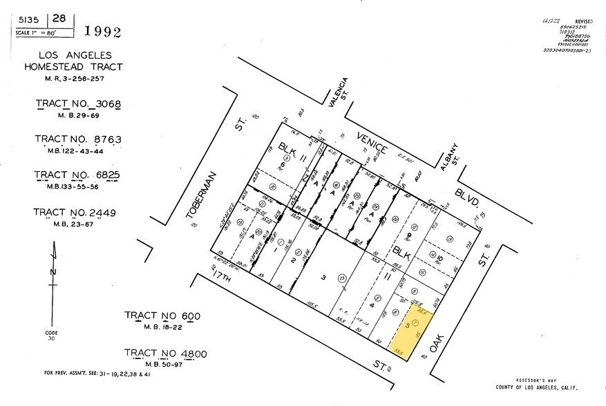 More Photos Of 1627 Oak St, Los Angeles Land For Sale