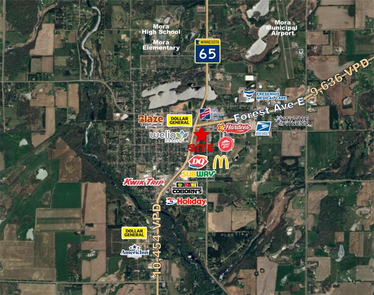 More Photos Of 300 Highway 65 S, Mora Freestanding For Lease