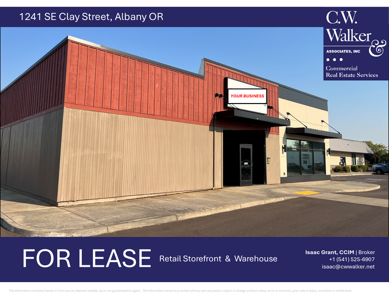 Primary Photo Of 1241 SE Clay St, Albany Storefront For Lease