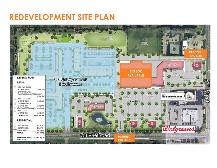 More Photos Of 7405-7471 Quivira Rd, Shawnee General Retail For Lease