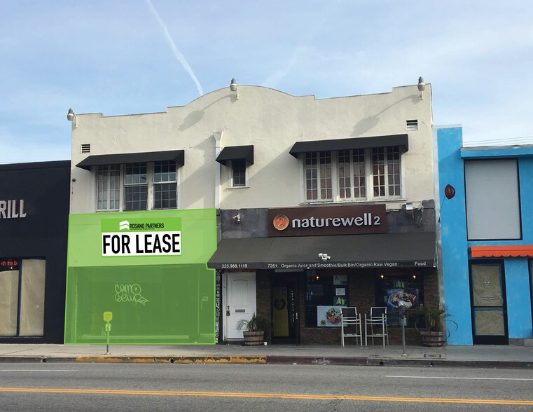 Primary Photo Of 7261-7263 Melrose Ave, Los Angeles Storefront Retail Residential For Lease