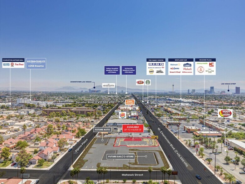 Primary Photo Of 5300-5350 W Charleston Blvd, Las Vegas Land For Sale
