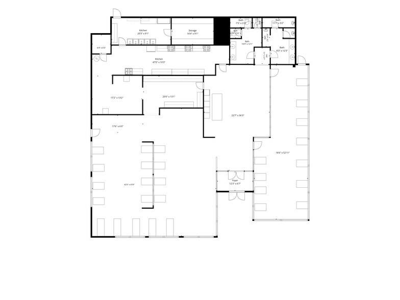 More Photos Of 2401 12th Ave NW, Ardmore Restaurant For Lease