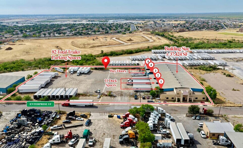 Primary Photo Of 705 Enterprise St, Laredo Distribution For Sale