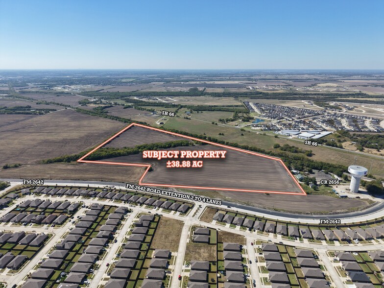 More Photos Of SWQ of FM 2642 & Hwy 66, Royse City Land For Sale