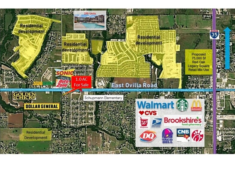 Primary Photo Of 905 Lark, Oak Leaf Land For Sale
