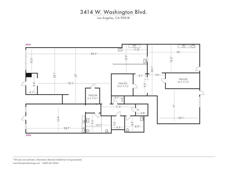 More Photos Of 3414 W Washington Blvd, Los Angeles Storefront Retail Residential For Sale