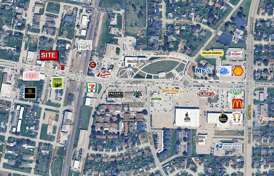 More Photos Of 101 N Magnolia St, Crowley Restaurant For Sale