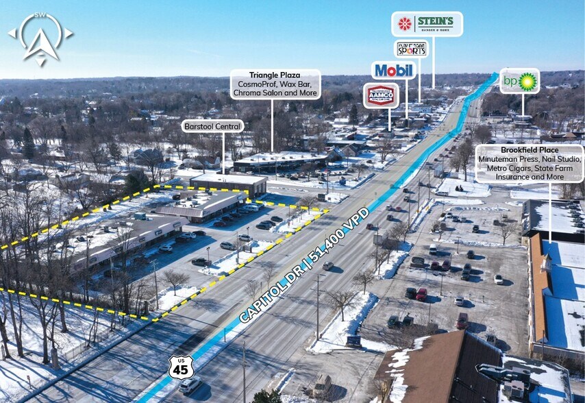 More Photos Of 13625-13735 W Capitol Dr, Brookfield Storefront Retail Office For Sale