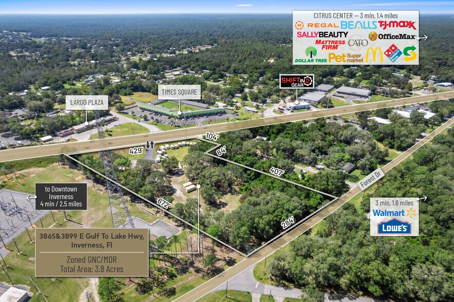 More Photos Of 3865 E Gulf To Lake Hwy, Inverness Land For Sale