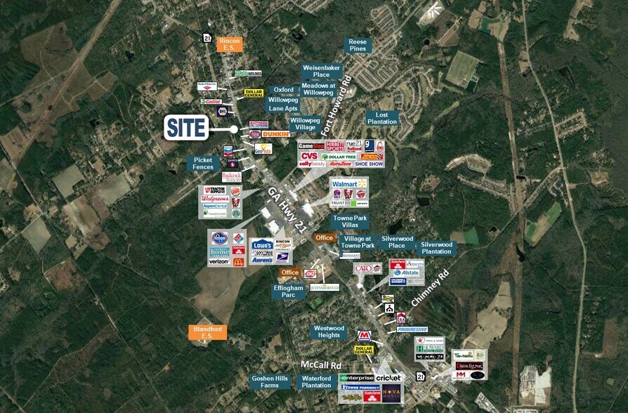 More Photos Of 251 S GA 21 Hwy, Rincon Land For Sale