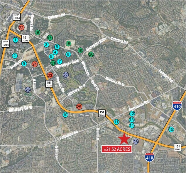 More Photos Of SEQ Of State HWY 151 & Ingram Rd, San Antonio Land For Sale