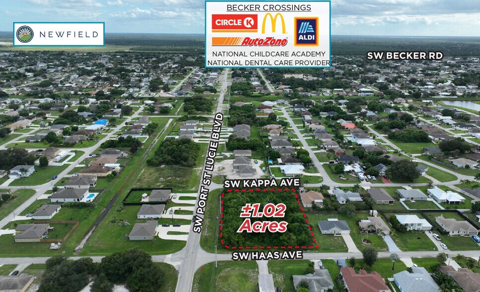 More Photos Of 810 SW Haas Ave, Port Saint Lucie Land For Sale