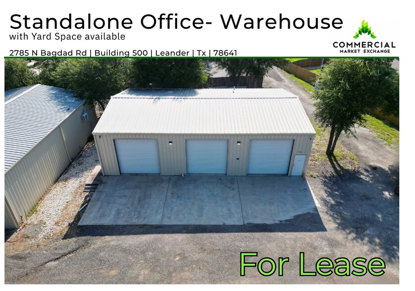 More Photos Of 2785 N Bagdad Rd, Leander Warehouse For Lease
