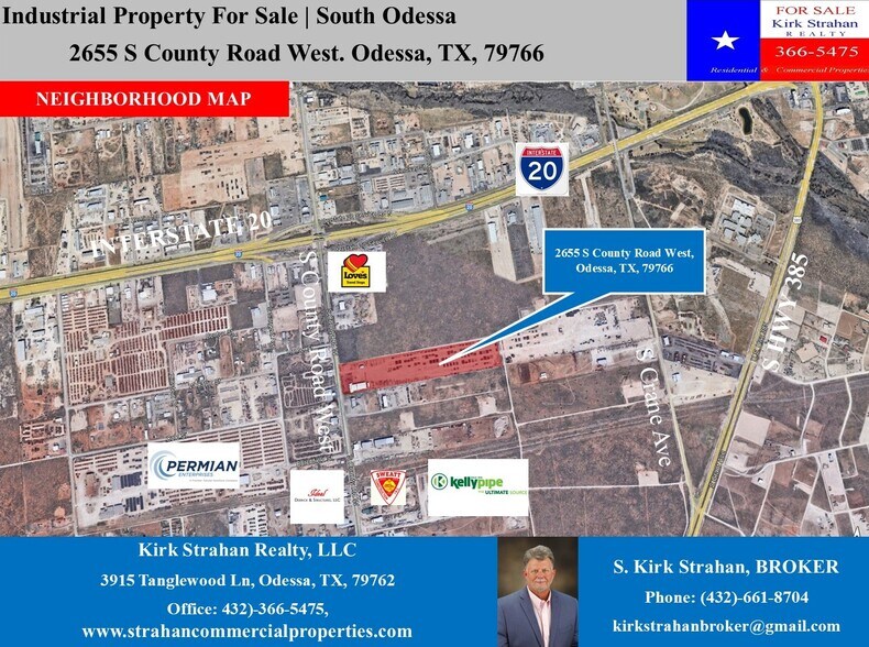 More Photos Of 2655 S County Rd W, Odessa Industrial For Sale