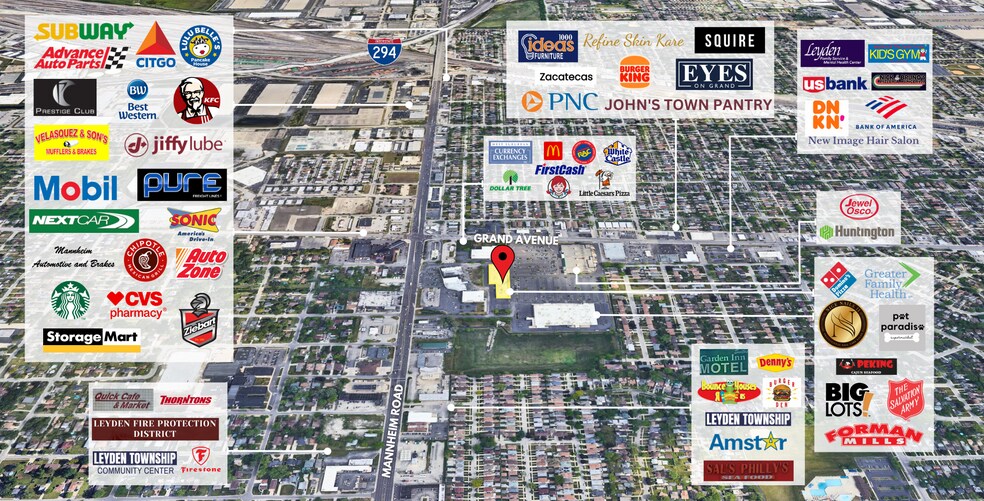 More Photos Of 10207 Grand Ave, Franklin Park Freestanding For Lease