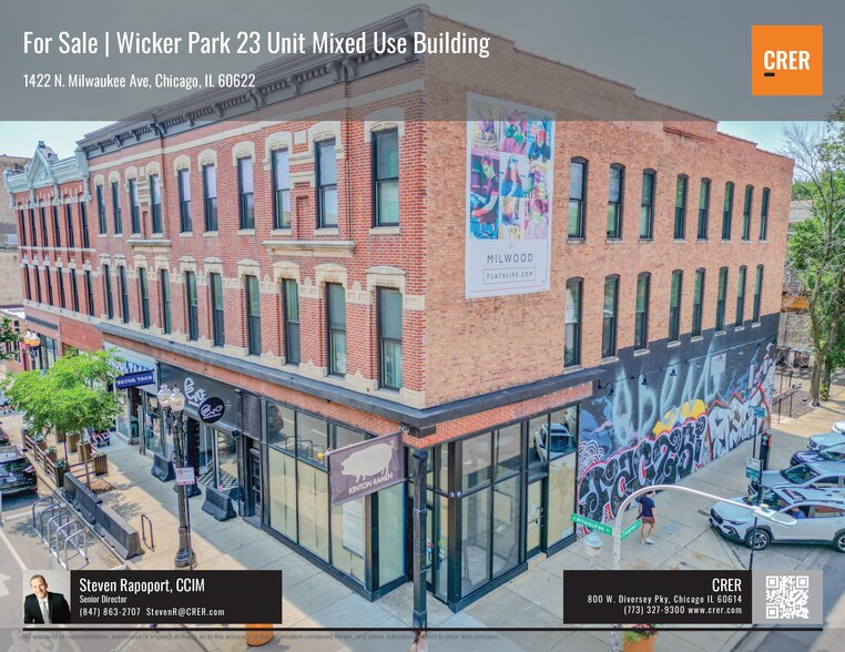 Primary Photo Of 1422-1426 N Milwaukee Ave, Chicago Apartments For Sale