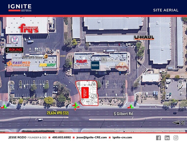 More Photos Of SEC Gilbert & Williams Field Rd, Gilbert Storefront Retail Office For Sale