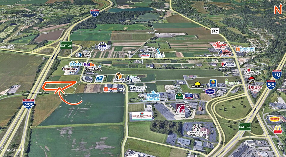 More Photos Of 105 Commerce Center Dr, Collinsville Land For Sale