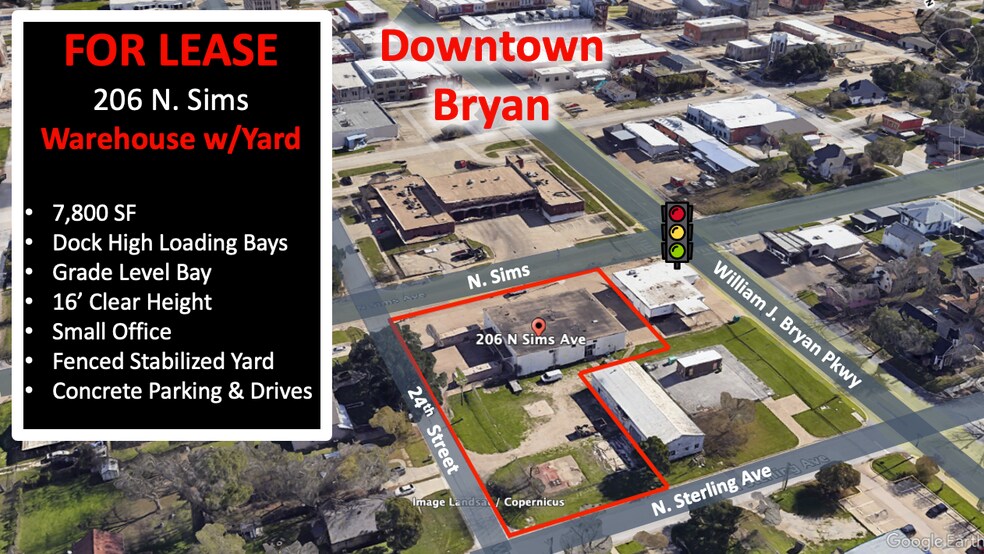 Primary Photo Of 206 N Sims Ave, Bryan Warehouse For Lease