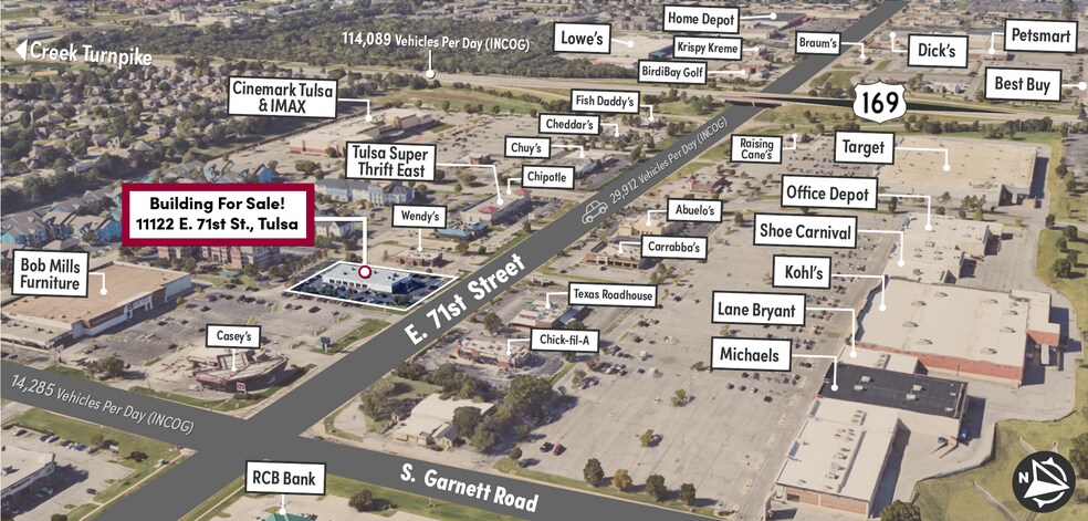 More Photos Of 11122 E 71st St, Tulsa Freestanding For Sale