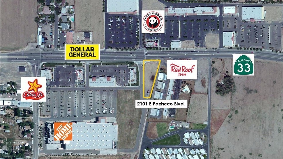 Primary Photo Of 2101 E Pacheco Blvd, Los Banos Land For Lease