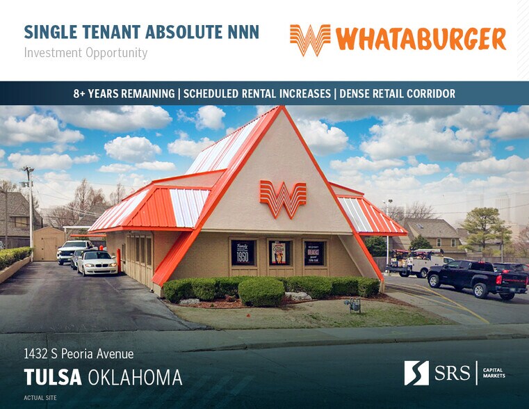 Primary Photo Of 1432 S Peoria Ave, Tulsa Fast Food For Sale