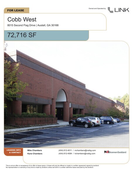 More Photos Of 8015 Second Flag Dr, Austell Warehouse For Lease