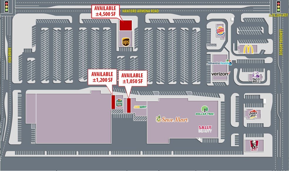 More Photos Of 161 W Hanford Armona Rd, Lemoore General Retail For Lease