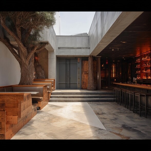 Primary Photo Of 730 N La Cienega Blvd, Los Angeles Restaurant For Lease