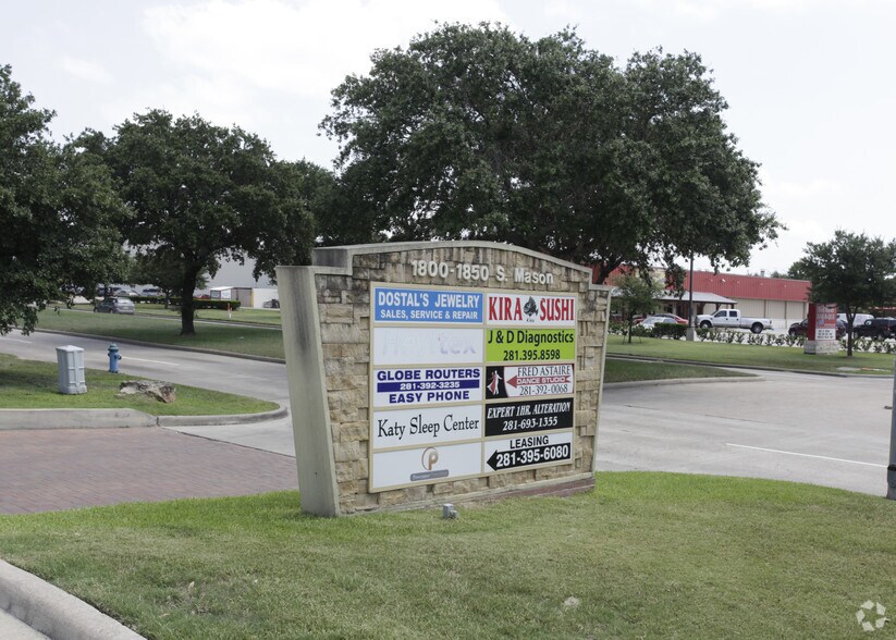 More Photos Of 1830 S Mason Rd, Katy General Retail For Lease