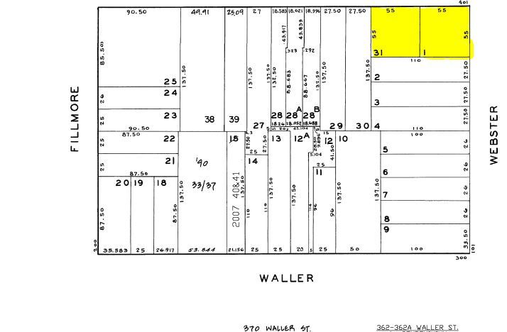 More Photos Of 401 Haight St, San Francisco Storefront Retail Residential For Lease