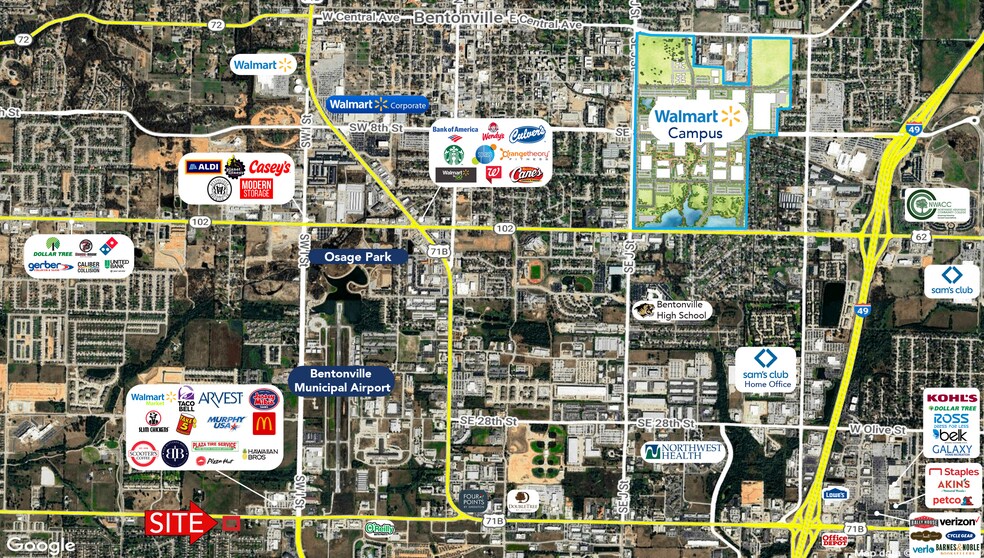 More Photos Of SW Regional Airport Blvd, Bentonville Land For Sale