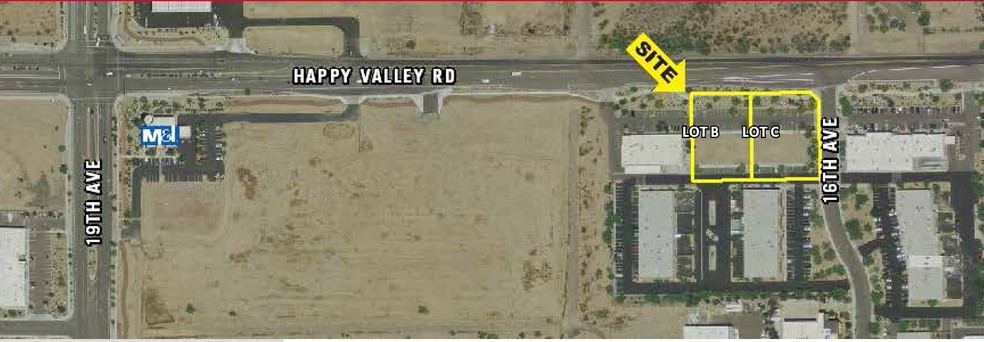 Primary Photo Of 1645 W Happy Valley Rd, Phoenix Land For Lease