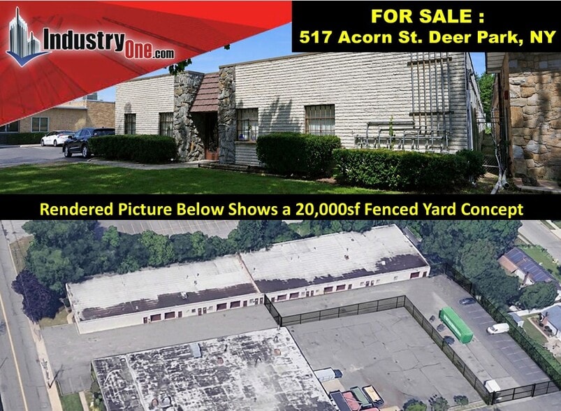 Primary Photo Of 517 Acorn St, Deer Park Manufacturing For Sale